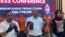 4 Tersangka Judi Online Ditangkap Satreskrim Polres Ponorogo