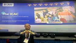 QS Higher Ed Summit: Asia Pasific 2024, Paparkan Benefit ICAC UMS Merawat Motivasi Mahasiswa