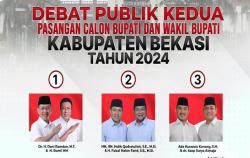 Malam Ini Debat Kedua Pilkada Kabupaten Bekasi, Cabup Paparkan Upaya Menyelesaikan Persoalan Daerah