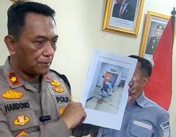 Bandit Pencurian Motor Ambruk Ditembak Polisi di Kawasan Jalan Benda Raya