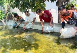 Pembinaan Warga Binaan Lapas Pati: Kemenkumham Jateng Tebar Puluhan Ribu Benih Lele