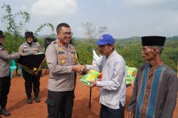 Polres Tasikmalaya Kota Dukung Ketahanan Pangan dengan Tanam Palawija di Kecamatan Gunung Tanjung