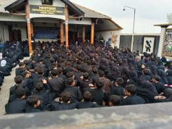 33 Siswa PSHT Ranting Patean Ujian Kenaikan Tingkat di Padepokan PSHT Cabang Kendal