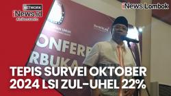 Hasil Survei Zul-Uhel 22 persen di LSI Oktober 2024, Ini Kata Zulkieflimansyah