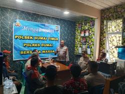 Polsek Dumai Timur Gelar Minggu Kasih Berupa Penyuluhan dan Edukasi Kamtibmas Kepada Masyarakat