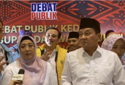 Korupsi Lahan RSUD Tigaraksa Tangerang di Debat Cakada, Maesyal-Intan Irit Komentar, Ada Apa?