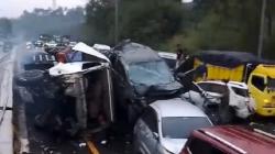 Fakta-Fakta Kecelakaan Beruntun di Tol Purbaleunyi, Jalan Licin Akibat Turun Hujan