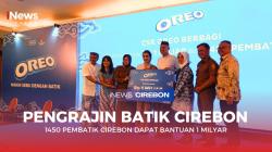 1450 Pengrajin dan Pengusaha Batik Cirebon dapat Dana Segar 1 Milyar