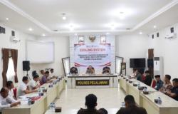 Kapolres Pelalawan Gelar Slaturahmi Paslon dan pendukung jaga situasi Kamtibmas