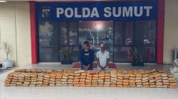 Polda Sumut Gagalkan Peredaran 272 Kg Ganja Asal Aceh, Dua Pelaku Ditangkap