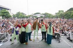 Kampanye Akbar 'Satukan Nganjuk', Ribuan Warga Beri Dukungan Penuh untuk Muhibbin-Aushaf