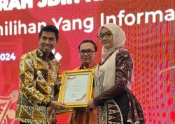 KPU Jabar Terima Penghargaan JDIH Award 2024, Fokus Tingkatkan Mutu Informasi Hukum