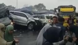 Tabrakan Beruntun di Tol Purbaleunyi Km 92, 29 Orang Terluka dan 1 Meninggal Dunia