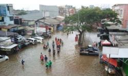 Sejumlah Wilayah di Jabodebek Terendam Banjir Usai Hujan Deras Mengguyur