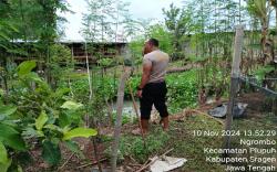 Polres Sragen Mulai Datakan Lahan Produktif Sebagai Lahan Ketahanan Pangan