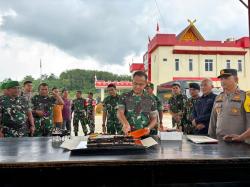 Perkokoh Sinergitas TNI-Polri di HUT Brimob Polri Jelang Pilkada