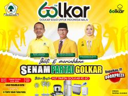 HUT ke-60, DPD II Partai Golkar Kabupaten Bima Gelar Senam Sehat