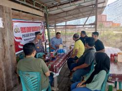 Polsek Sungai Sembilan Gelar Kegiatan Cooling System Berupa FGD, SebagaiPersiapan Hadapi Pilkada