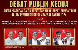 Debat Publik Kedua Calon Bupati dan Wakil Bupati Sumba Timur Usung Tema Demokrasi dan Pembangunan