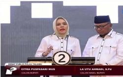 Debat Kedua Pilkada Taliabu, Citra Mus Optimis Wujudkan Era Baru Taliabu Emas