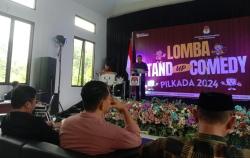 Cara Unik KPU Tingkatkan Partisipasi Pemilih di Kuningan, Adakan Stand Up Comedy