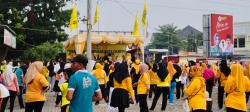 Golkar Cilegon Rayakan HUT ke-60 dengan Senam Pagi Seru Bareng Ribuan Emak-Emak