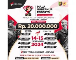 Piala Gubernur Esports Lampung Bakal Segera Digelar, Kuy Daftarkan Diri Kalian!!