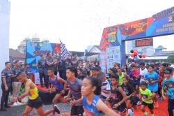 Semarak Brimob Run 2024: Ribuan Peserta Meriahkan HUT Brimob Ke-79 di Lampung