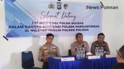 Polda Sulbar Perkuat Harkamtibmas di Polres Polman: Tim Biro Rena Berikan Asistensi Strategis