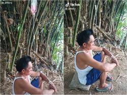 Viral Bapak-Bapak Mancing Meski Masih Diinfus, Netizen: Mancing Obat Tanpa Dosis