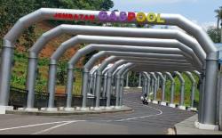 Jembatan Gaspool Desa Sukamulya Oase Estetika di Ciamis Hasil Kreasi Komunitas Pengusaha Lokal