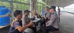 Kapolsek Kawasan Pelabuhan Gelar Kegiatan Cooling System di Terminal Penumpang Internasional