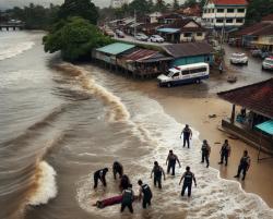 Geger! Mayat Perempuan Ditemukan di Muara Sungai Dekat Villa Summa Bayah, Begini Kronologinya