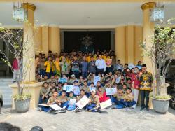 Semarak Milad Muhammadiyah, Siswa SMP Muhammadiyah 1 Gresik Kampanyekan Stop Bullying