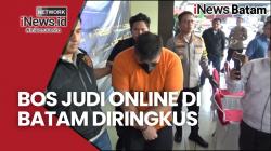 Polisi Ringkus Boss Judi Online di Batam