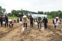 Kapolda Kaltim Luncurkan Gugus Tugas Polri, Dukung Program Ketahanan Pangan