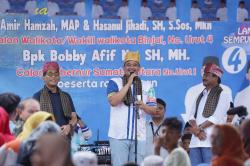 Bobby Nasution di Binjai: Kampanye Ajang Penyampaian Program, Bukan untuk Saling Membenci