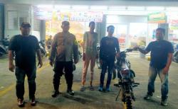 Kanit Reskrim Polsek Medang Deras, Giat Patroli Malam Antisipasi Terjadinya Kejahatan Geng Motor Beg