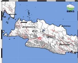 Cibeber Cianjur Diguncang Gempa Hari Ini, Berpusat di Darat Kedalaman 5 Km