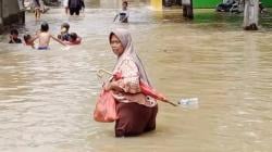 Kali Cikarang Meluap, 225 Rumah di Kecamatan Sukatani Terendam Banjir