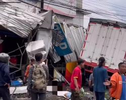 Kecelakaan Beruntun Truk Tronton Rem Blom di Ngaliyan Semarang, 2 Orang Meninggal