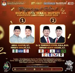 KPU Lamongan Gelar Debat Publik Ketiga Pilbup 2024 di Surabaya Malam Ini