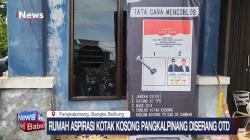 Video Rumah Aspirasi Relawan Kotak Kosong di Pangkalpinang Diserang OTD