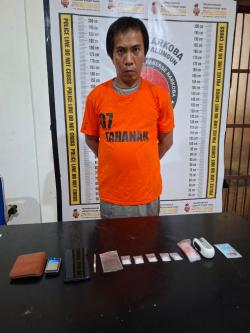 Polisi Tangkap Pengedar  Sabu 6,49 Gram