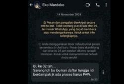 Pesan WhatsApp Ketua KPU Kota Cirebon ke Mantan Caleg PKB Mendadak Viral