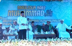 Ribuan Warga Hadiri Haul KH Muhammad Shaleh, Pj Gubernur Bahtiar Ucapkan Terima Kasih