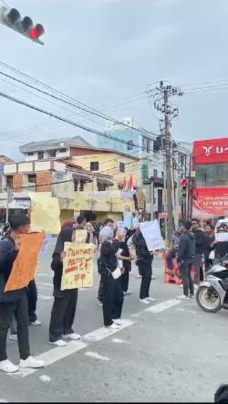 Relawan Mahasiswa Penyelamat Demokrasi di Balikpapan Tolak Politik Uang