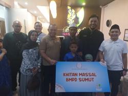 BMPD Sumut dan Klinik Beautify Indonesia Bantu 85 Anak Lewat Khitanan Massal