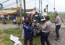 Dua Orang Tertabrak KA Matarmaja, Korban Tewas debgan Kondisi Mengenaskan