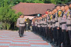 Apel Pergeseran Personel PAM TPS Pilkada Serentak 2024, Polres Subang Terjunkan 750 Personil